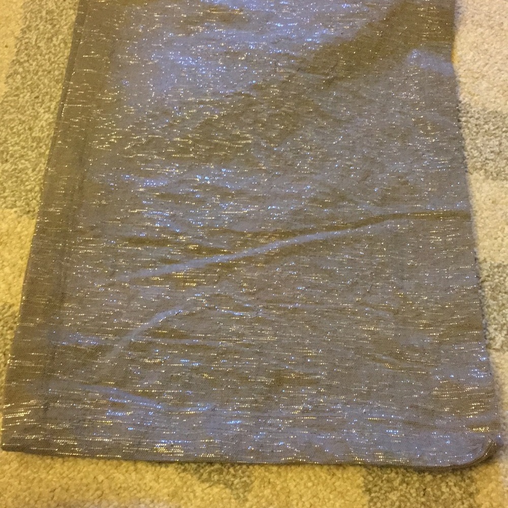 Dansk Gray Metallic Table Runner
